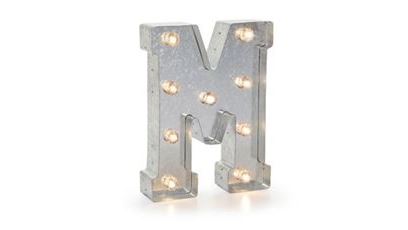 Boxed letters for neon signs